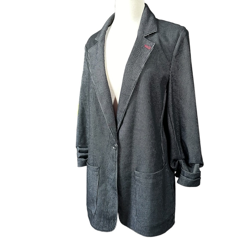 Tommy Hilfiger Striped Blazer Black - Picture 6 of 15